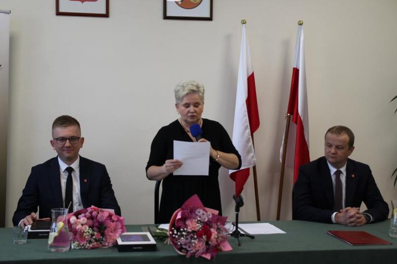 Ewa Kulińska została wybrana Przewodniczącą Rady Gminy Leśna Podlaska